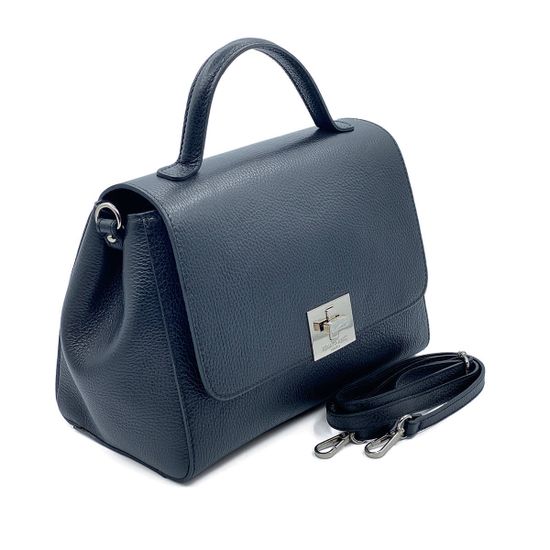 Сумка Renato Angi черная кожаная - фото 2, 2856501 RA NERO