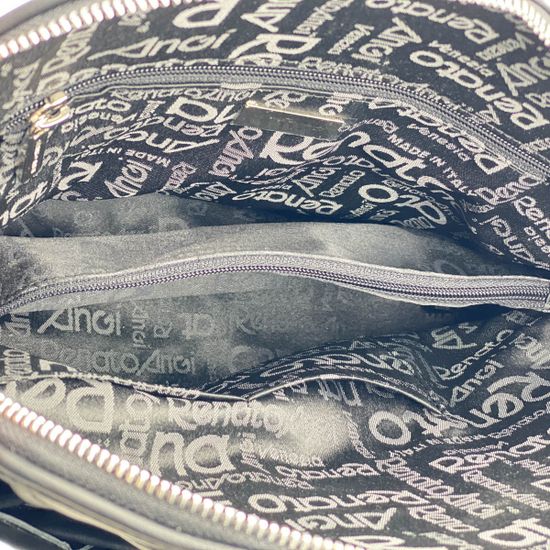 Сумка Renato Angi черная кожаная - фото 5, 