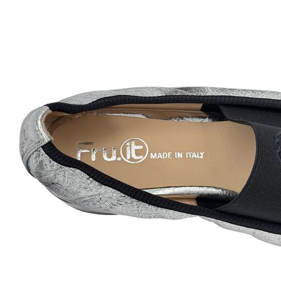 Туфли FRUIT серебристые кожа/текстиль - фото 8, 9144 FR ARGENT