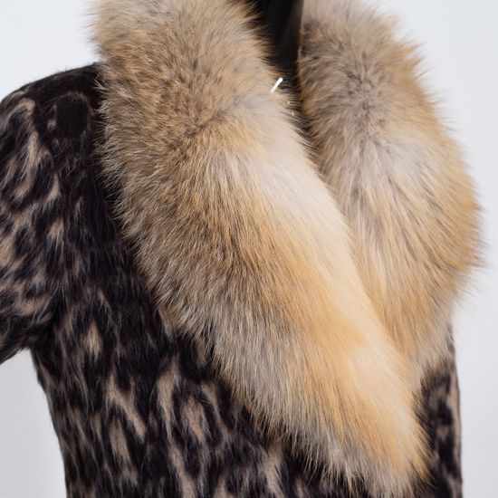 Пальто женское VOLPI &quot;пятнистая лиса&quot; - фото 4, 516 VO