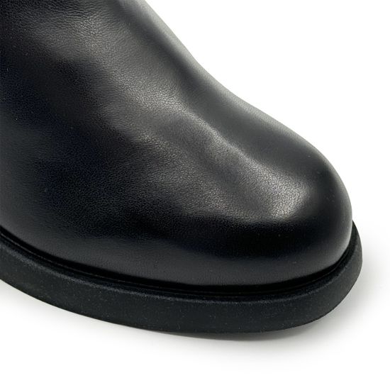 Сапоги Donna Soft черные кожаные евромех - фото 6, DS2209M DS