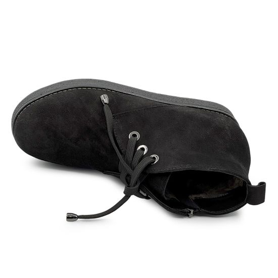 Ботинки CV COVER черные замшевые на меху - фото 5, 20250-3 COV NERO