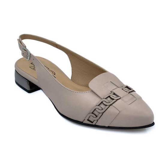 Туфли Donna Soft пудровые кожаные - фото 2, MOT1976 DS JAPAN