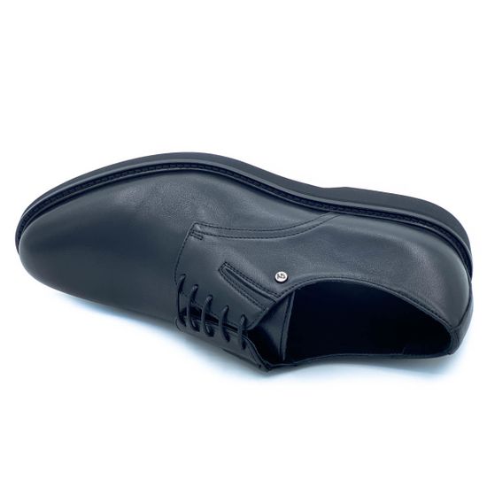 Ботинки Giampieronicola черные кожаные демисезонные - фото 5, P42701 GPN