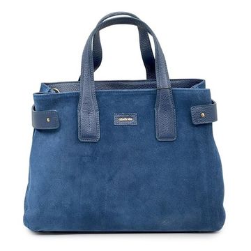 Сумка NILA&amp;NILA синяя замша/кожа - фото 1, BNN7000 NIL BLU