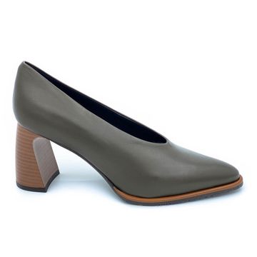 Туфли Tiffi зеленые кожаные - фото 1, S122/70C TI OLIVE