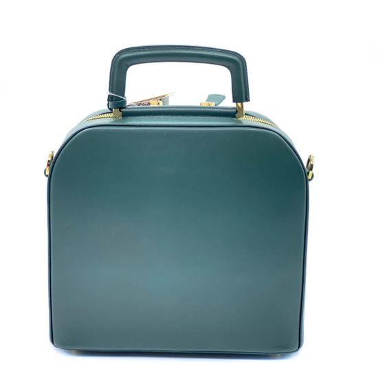 Сумка Valentino Orlandi зеленая кожаная - фото 2, 26045 VO VERDE