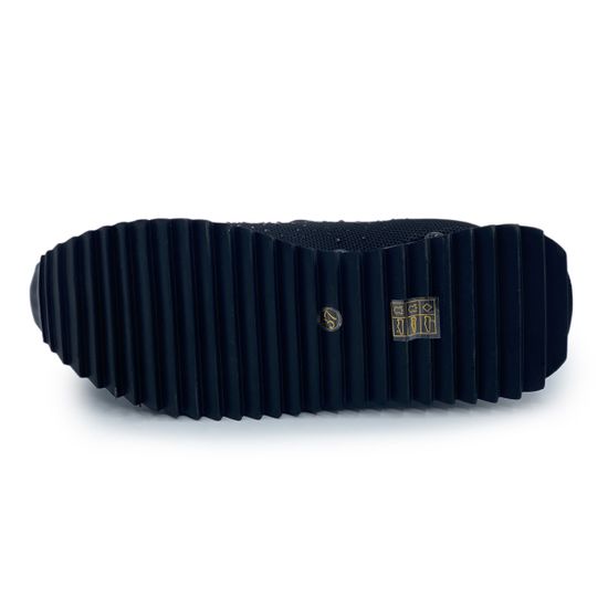 Кроссовки Ilasio Renzoni черные стрейч текстиль - фото 4, 