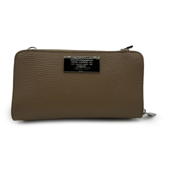 Сумка-клатч кросс-боди Renato Angi  бежевая кожаная - фото 3, 3152101 RA BEIGE