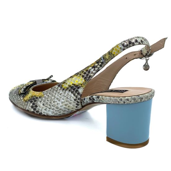 Босоножки Luca Verdi серые/мультиколор - фото 3, 