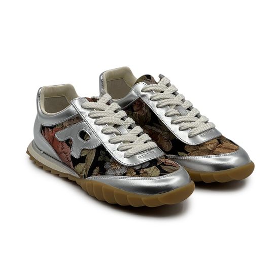 Кроссовки женские Tuffoni кожаные мультиколор - фото 8, 1725001LL TUF SILVER