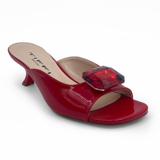 Мюли Tiffi лакированные красные - фото 2, Q14/50L TI ROSSO