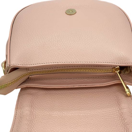 Клатч Di Gregorio розовый кожаный - фото 5, 8817 DG ROSA