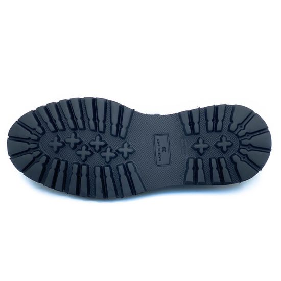 Ботинки Giampieronicola синие кожаные демисезонные - фото 4, 