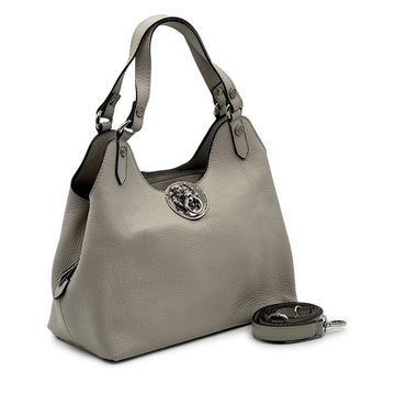 Сумка Renato Angi серая кожаная - фото 2, 3455901 RA GRIGIO