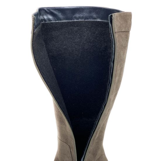 Сапоги Giorgio Piergentili бежевые замшевые БАЙКА - фото 5, 9414 GP