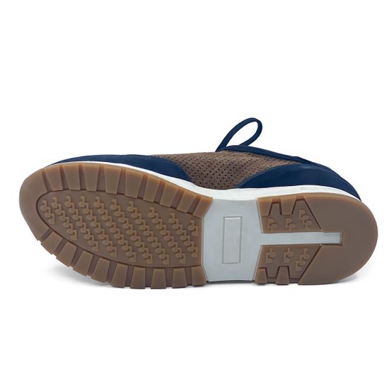 Кроссовки LAB MILANO синие замшевые - фото 4, 605-6 LAB BLU