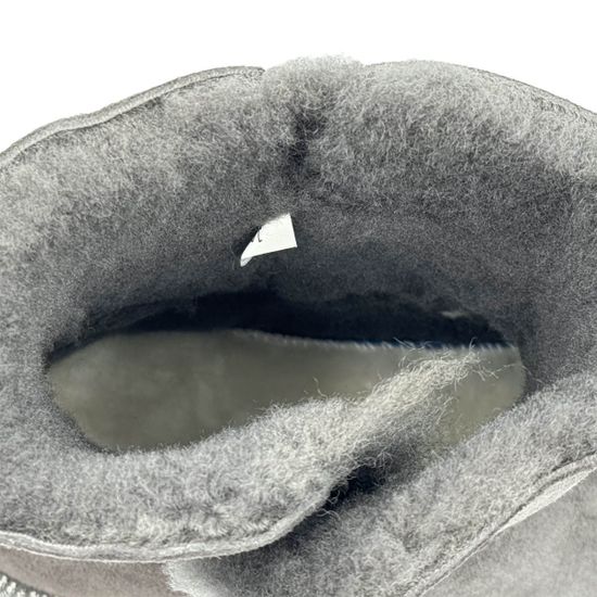 Ботинки угги TUFFONI серые замшевые на меху - фото 6, 1024047VF TUF GRIGIO