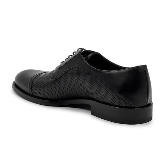 Туфли Barcly черные кожаные - фото 3, 79050 BAR NERO