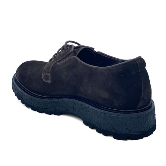 Ботинки Giampieronicola коричневые замшевые демисезонные - фото 3, J41116B GPN