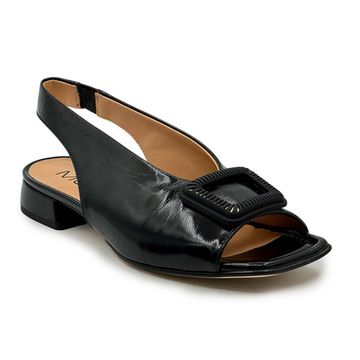 Босоножки MOT-CLE черные лакированные - фото 2, MOT3200P MOT NERO