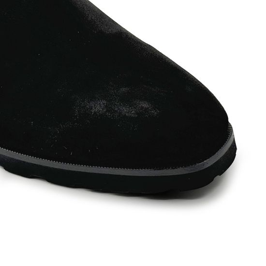 Ботинки GIAMPIERONICOLA черные замша/кожа на меховой подкладке - фото 6, A45221 GPN