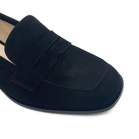 Лоферы CV COVER замшевые черные - фото 6, 852012 COV