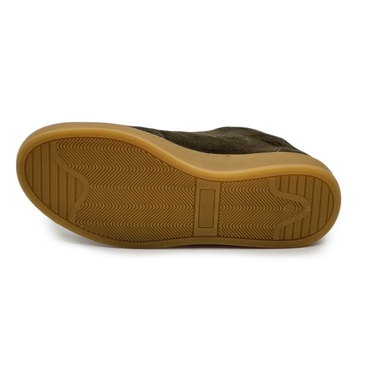 Кеды NILA&amp;NILA коричнево-зеленые замшевые на меху - фото 4, MAS120M NIL TARTU