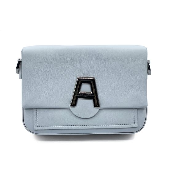 Сумка кросс-боди Renato Angi белая кожаная - фото 1, 2908081 RA BIANCO