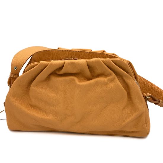 Сумка Marina Creazioni оранжевая кожаная - фото 3, B5430 MC ARRANCIA