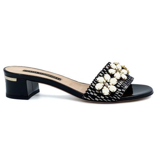 Сабо Giada Gabrielli черные - фото 1, 