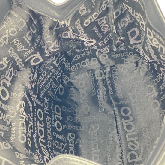 Сумка Renato Angi черная кожаная - фото 7, 