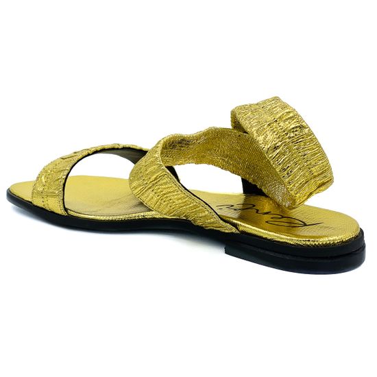 Сандалии Renzi золотые - фото 3, R561900E RZ