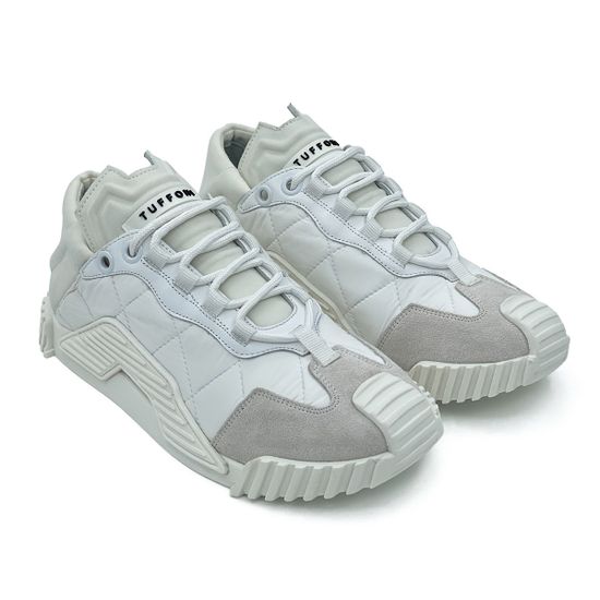 Кроссовки Tuffoni белые кожа/замша - фото 8, 3623007TL TUF