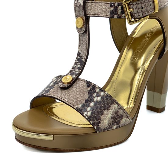 Босоножки Loretta Pettinari коричневые - фото 6, 