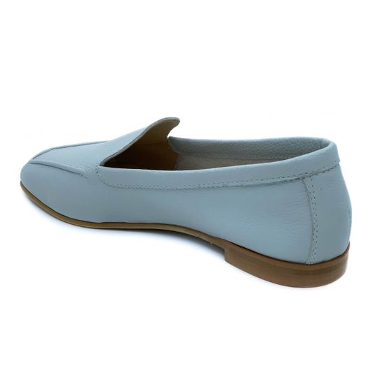 Мокасины Cover голубые кожаные - фото 3, 738-18 COV