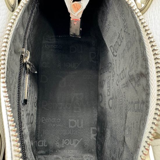 Сумка Renato Angi белая кожаная - фото 5, 3257901 RA BIANCO