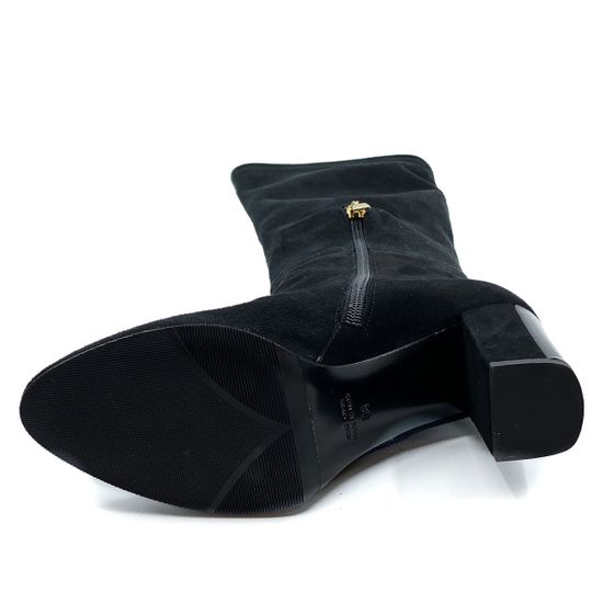 Сапоги Giada Gabrielli черные замшевые демисезонные - фото 4, 1333 GABR