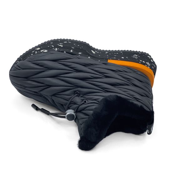 Кроссовки Nila Nila черные кожаные на меху - фото 5, NO6051 NIL NERO