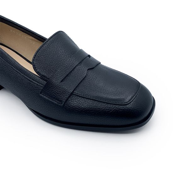 Лоферы CVCOVER кожаные черные - фото 6, 852013 COV