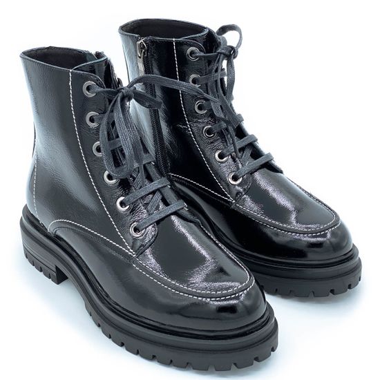 Ботинки Cover черные наплак Байка - фото 7, 