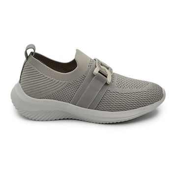 Кроссовки Francesco V светло-серые текстильные с пряжкой - фото 1, T126 FV GRIGIO