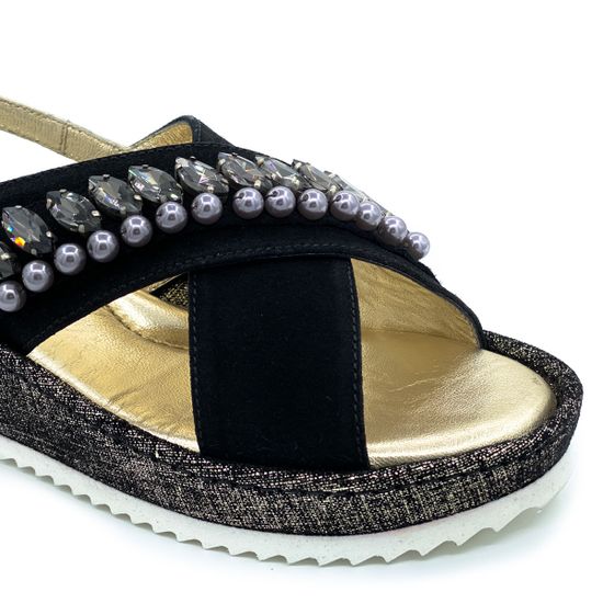 Босоножки Marzetti черные - фото 6, 