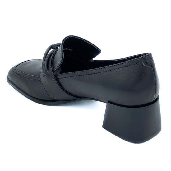 Туфли Jeannot черные кожаные - фото 3, HJ551A JN