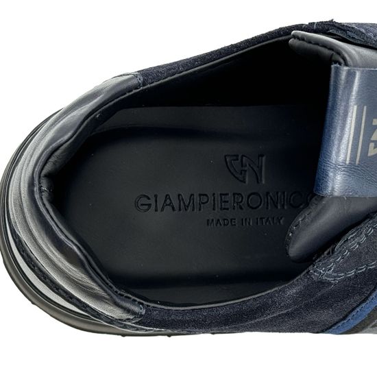 Кроссовки GIAMPIERONICOLA синие замша/кожа демисезонные - фото 7, Y338150 GPN