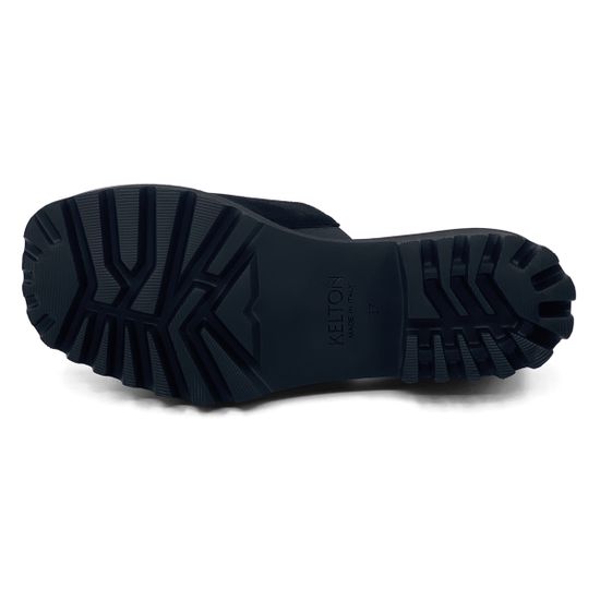 Лоферы KELTON замшевые черные - фото 4, 