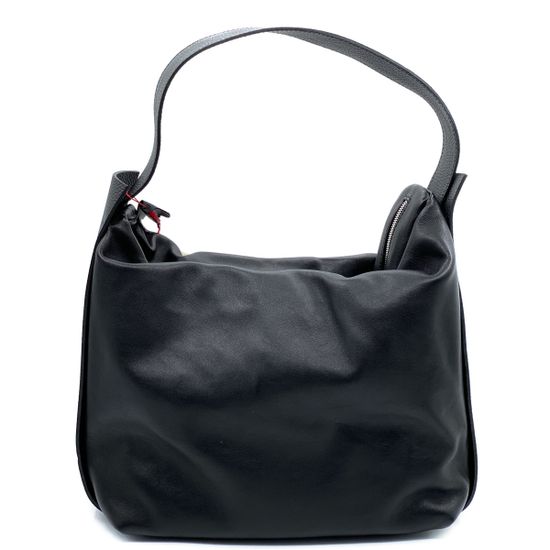 Сумка Marina Creazioni черная кожаная - фото 1, 