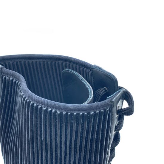 Сапоги 7AM черные кожаные демисезонные голенище выполнено из кожи-стрейч - фото 7, AM21927 7AM