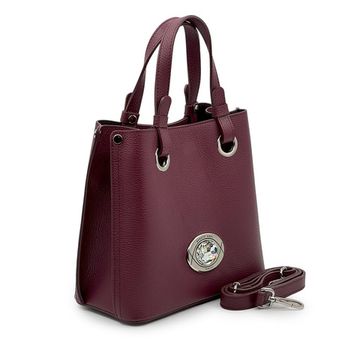 Сумка Renato Angi бордовая кожаная - фото 2, 3257901 RA BORDO