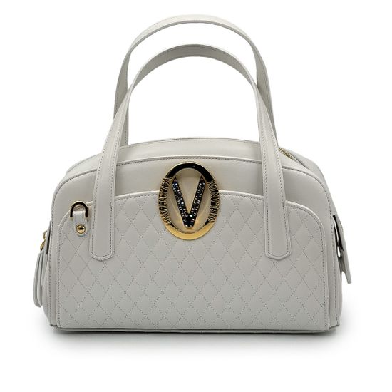 Сумка Valentino Orlandi белая кожаная - фото 1, 7219 VO BIANCO